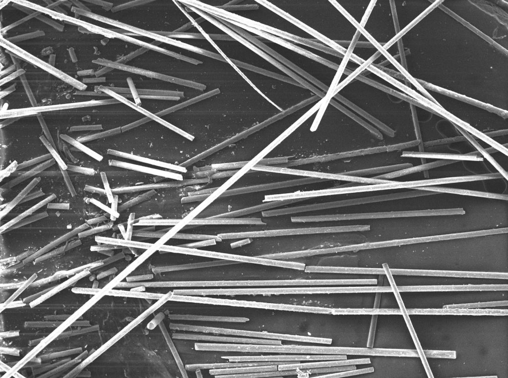 Mikroskopische Ansichten von Stäben